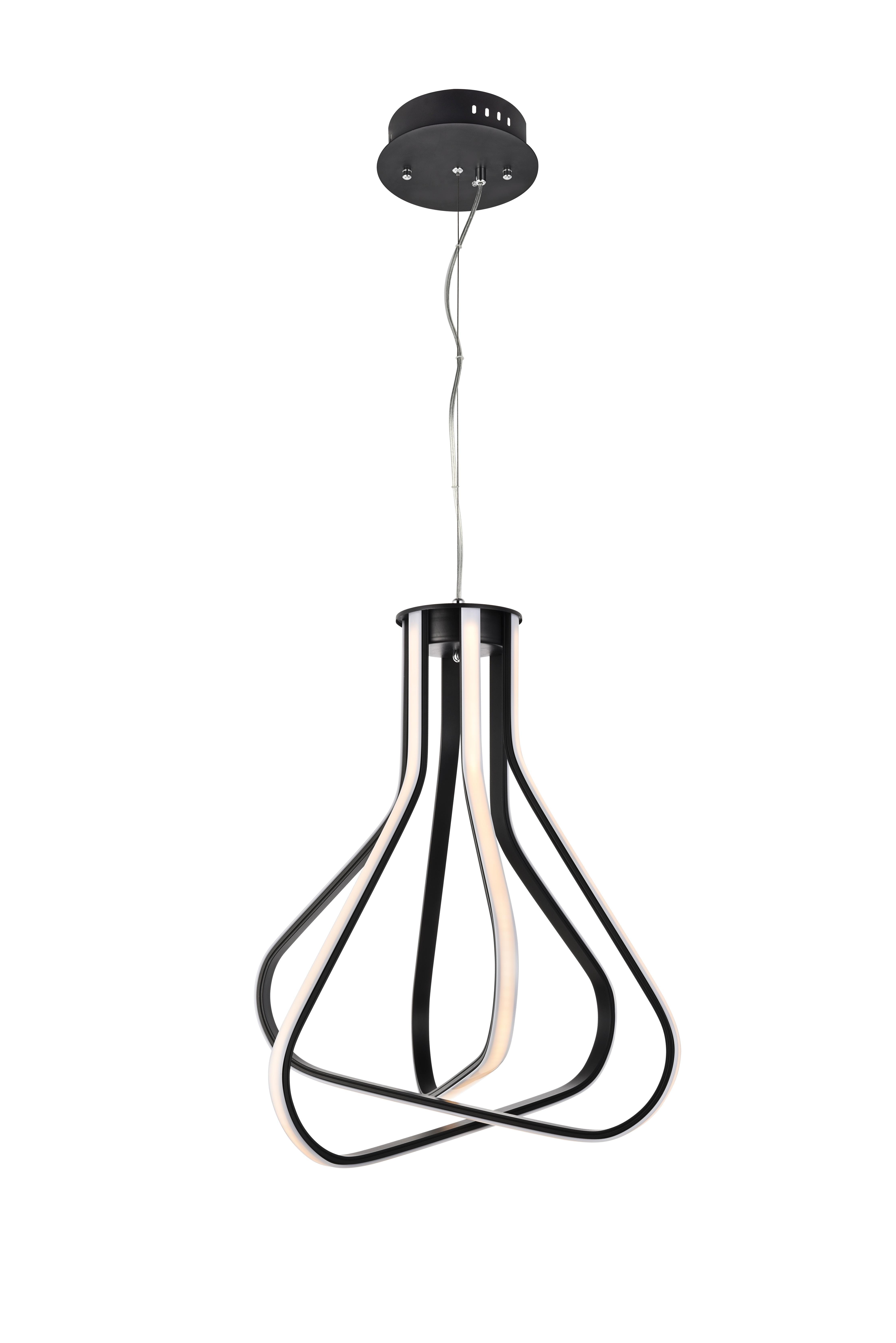 Elegant Lighting 5105D18BK