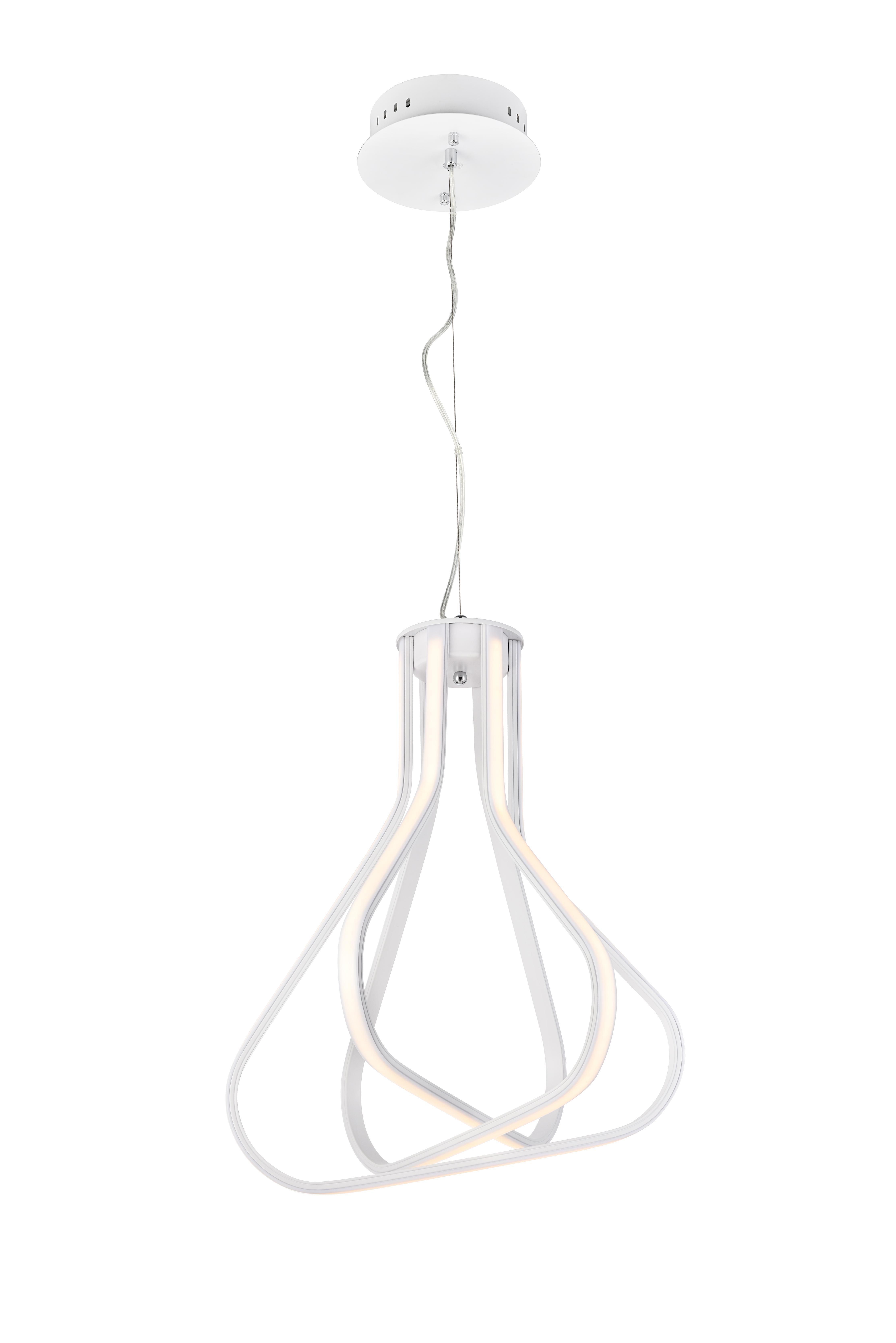Elegant Lighting 5105D18WH