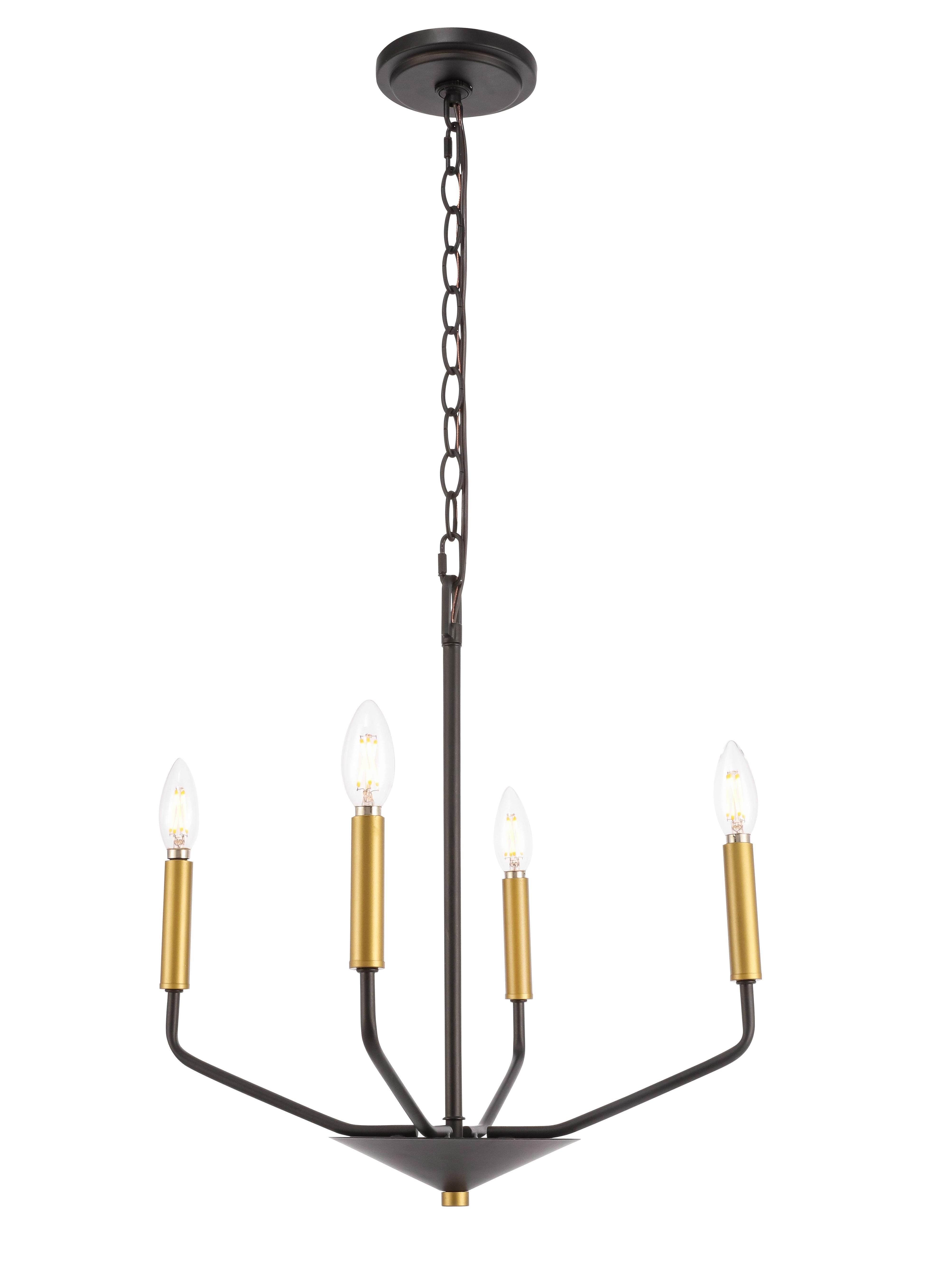 Elegant Lighting LD8023D18BK